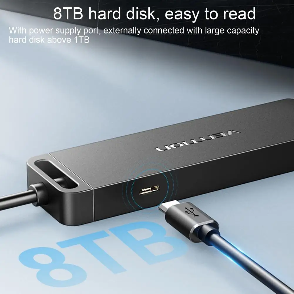 

USB Laptop Docking Station Powerful USB3.0 Portable High-performance USB Hub Splitter PC Accessories