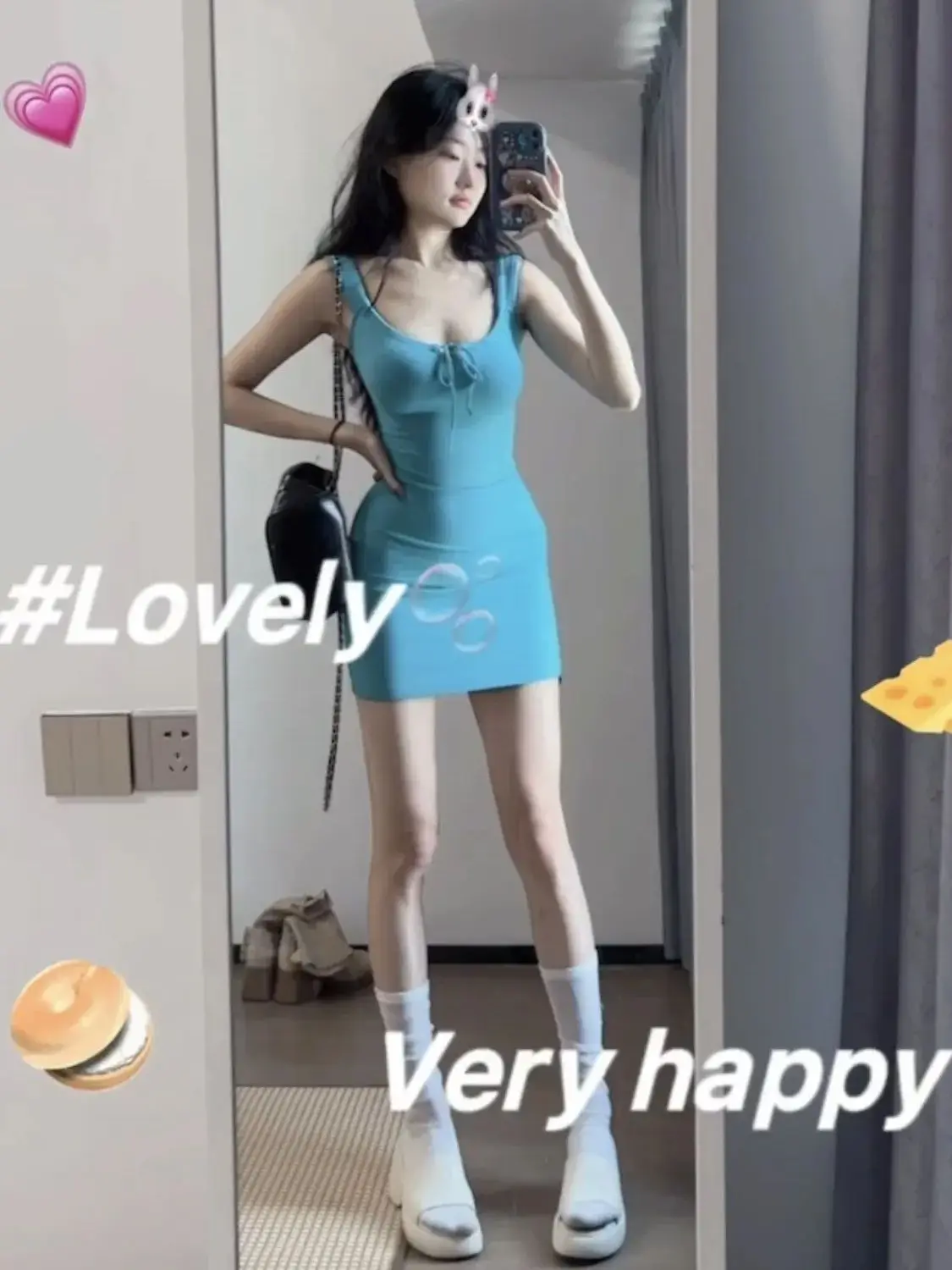 Vestidos bodycon mulher asiática bornladies rosa peter pan colarinho ajuste e alargamento fita guarnição querida pintuck detalhe pontilhado malha floral