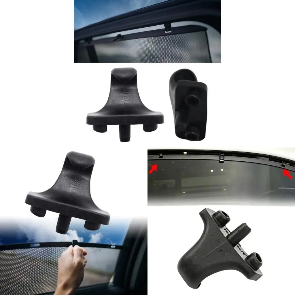 Pack of 2 Sunshade Hook A2058120014 for W205 2015-2021 Rear Sunshade Hook Clip