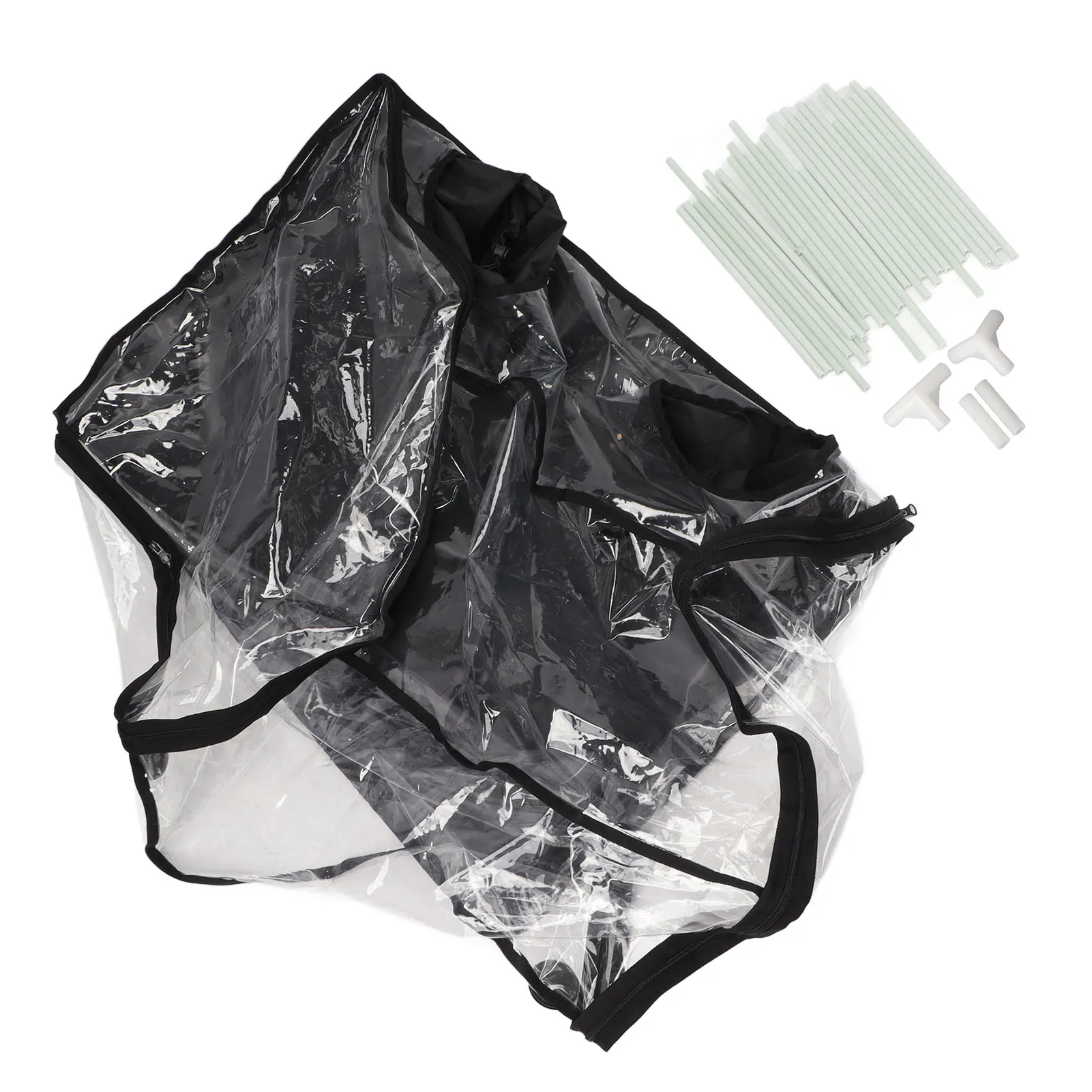 Caja de observación de setas, Kit de caja de aire, bolsa para plantar setas, tienda de campaña, aislamiento a prueba de agua, capó de humos para crecimiento de micología