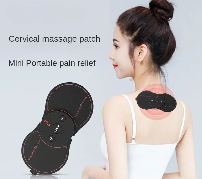 

Ems Cervical Massager Shoulder Pulse Smart Mini Massage Stickers Home Portable Shoulder and Neck Massager