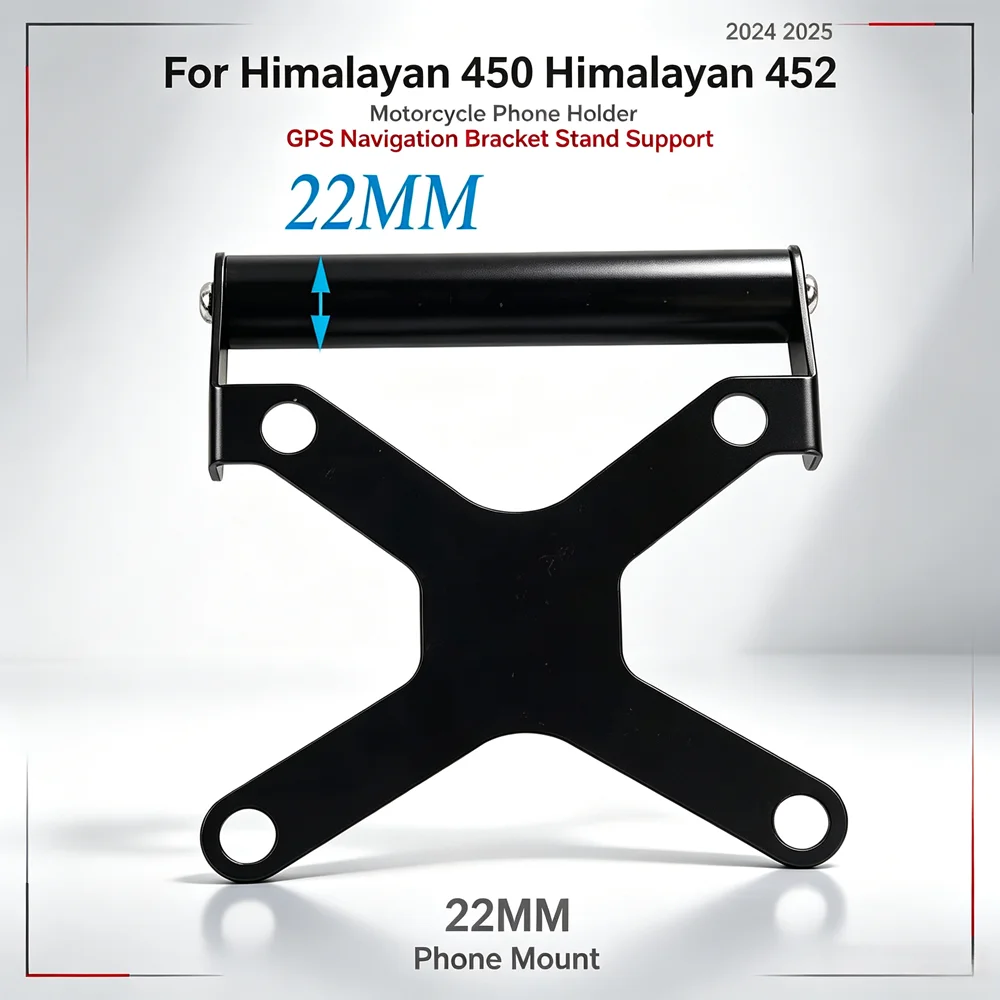 Motorcycle Phone Holdert GPS Navigation Bracket Stand Suppor For Himalayan 450 Himalayan 452 Himalayan450 2024 2025