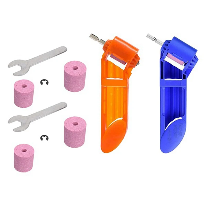 Corundum Grinding Wheel Drill Bit Sharpener Hand Tools Drill Powered Tool Parts Nail Drill Bits Set For Grinder Grill Durable