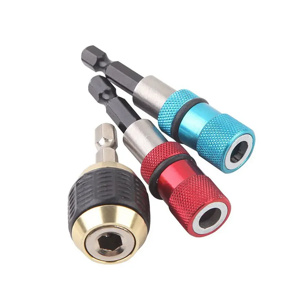 木工用磁気六角シャンク,1/4乾式壁ネジビットホルダー,調光器,ボール盤