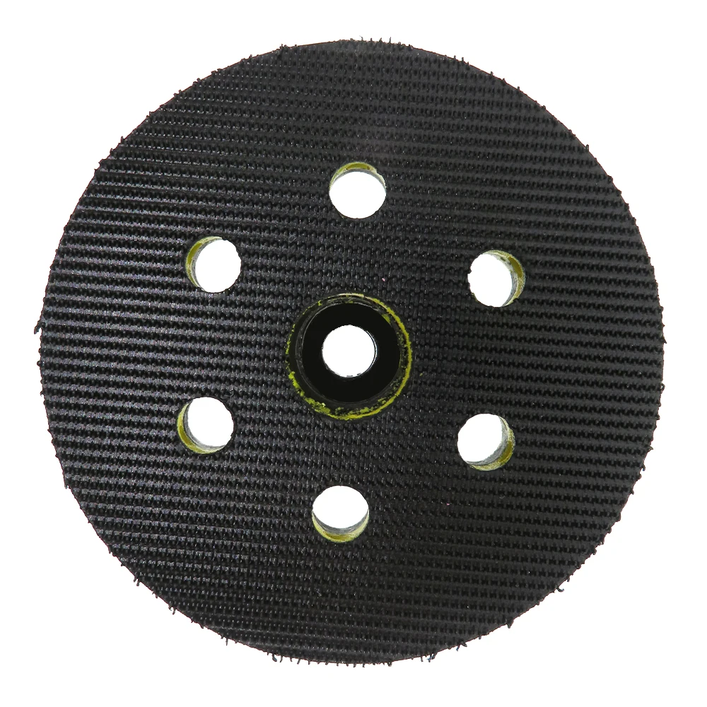 3Inch 74MM 6Holes Hook and Loop Sanding Pad Kit 1/2Pcs PU Foam Dust Free Backing Pad for Electric Orbital Sander