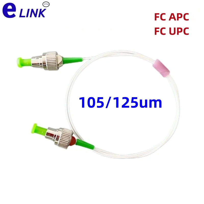 

fiber optic jumper 105/125um FC/APC Low insertion loss 0.9mm single mode wavelength FC/UPC 1m 3m 5m 1 piece