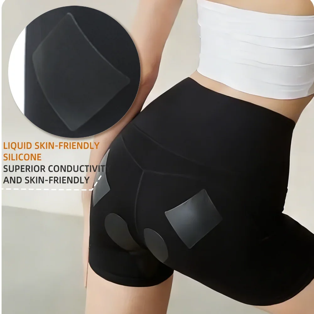 Newly Upgraded Smart Fitness Pants, Electric Pulse Muscle Workout, Hip Lift And Shaping Silicone Pad, Lightweight