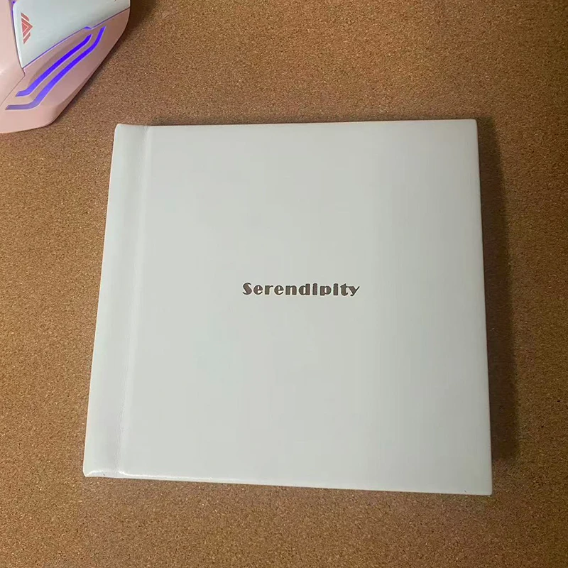 Luxury PU leather bound wedding photo album, life photo collection album, children's memory album, printing all-in-one album