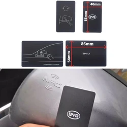 Car Rearview Mirror Side Smart NFC Key Card For BYD Seal Dolphin Tang DM Han EV Song PRO Qin PLUS DMI 2020-2022 12897156-00