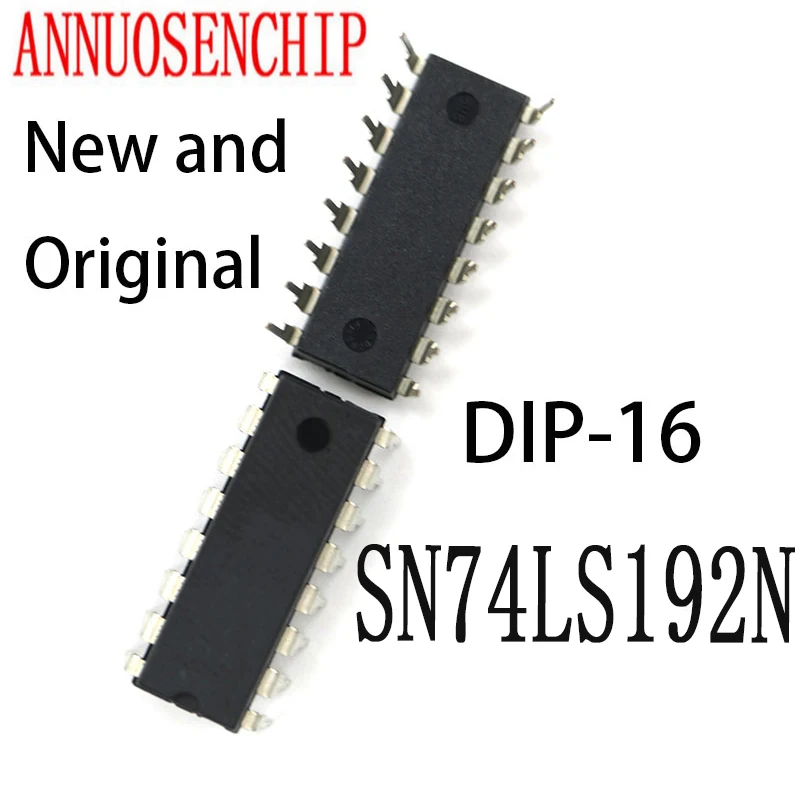 10PCS New And Original DIP16 74LS192 DIP HD74LS192P DIP-16 SN74LS192 IC SN74LS192N