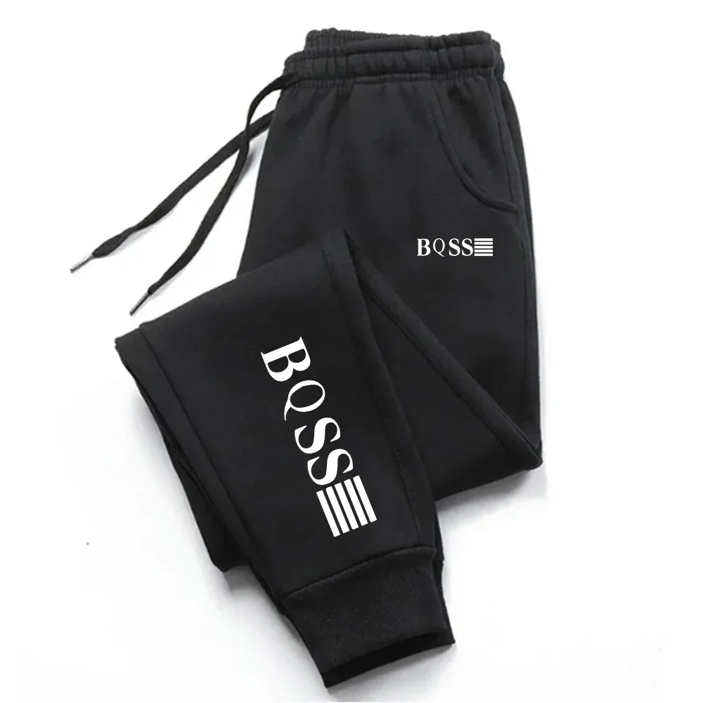 New men's casual sports pants, 2024fashion autumn and winter street men and women multi-color sweatpants, outdoor casual pants