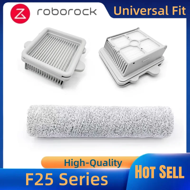 Rollenbürste Kompatibel mit Roborock A30 / F25 ACE / F25 RT Nass- und Trockensaugroboter