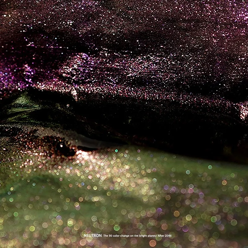 

18 мл Neutron90 ° Чернила для перьевых ручек Neutron Star Glitter с эффектом смены цвета, градиентные, с эффектом звездного неба, школьные принадлежности, канцелярские товары