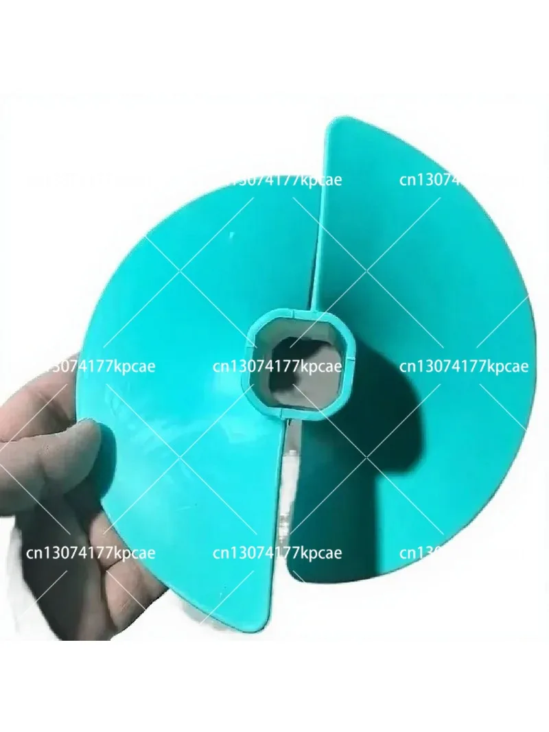 6 Inch Nylon Ice Auger Blade Kit, Drill Float & Connecting Adapter for Power Drilling Equipment