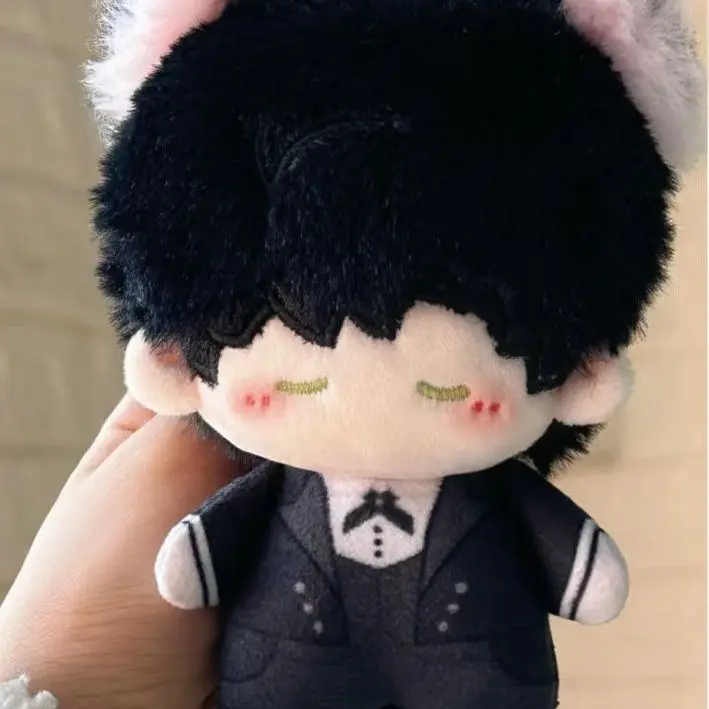 10Cm Anime LoveและDeepspace Zayneคอสเพลย์แมวหูตุ๊กตาPlushตุ๊กตาของเล่นจี้กระเป๋าเป้สะพายหลังพวงกุญแจPlushieเด็กของขวัญ