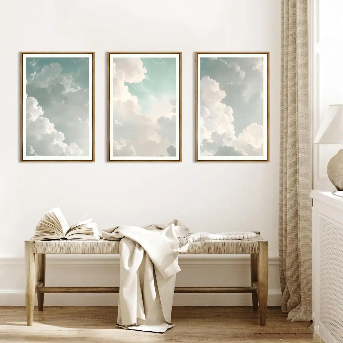 Room Painting Design Blue and White: How This Abstract Canvas Set Transformed My Living Space