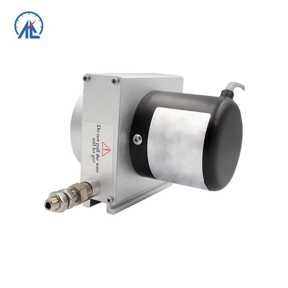 Digital Draw Wire Displacement Sensor With Rope Length Transmitters