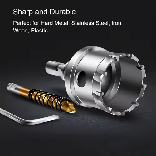 1 pc 5A Carbide Tip TCT Drill Bit Hole Saw 12-150mm Drill Bit Set Hole Saw Cutter For Stainless Steel Metal Alloy Drilling - Image 3