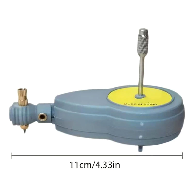 2M Rotating Tape Measure Compass-with 10 Pencil Leads &Locking Button for Precision Circle/Drawing,Adjustable Beam Drafting Tool