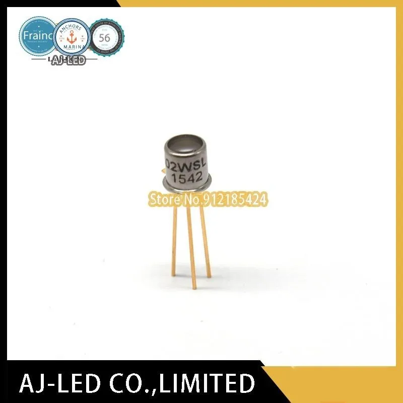 5pcs/lot OP802WSL infrared receiver tube NPN photoelectric crystal wavelength 890nm DIP TO-18 gold seal short foot new