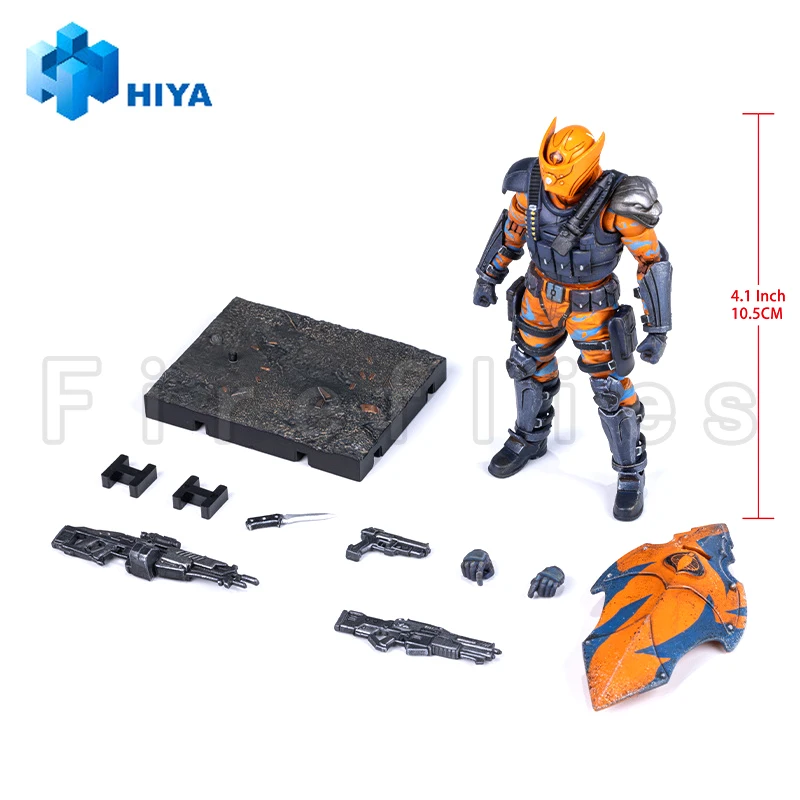 [Pre-Order]1/18 HIYA 4inch Action Figure Exquisite Mini Series G.I.Joe Alley Viper Anime Model Toy
