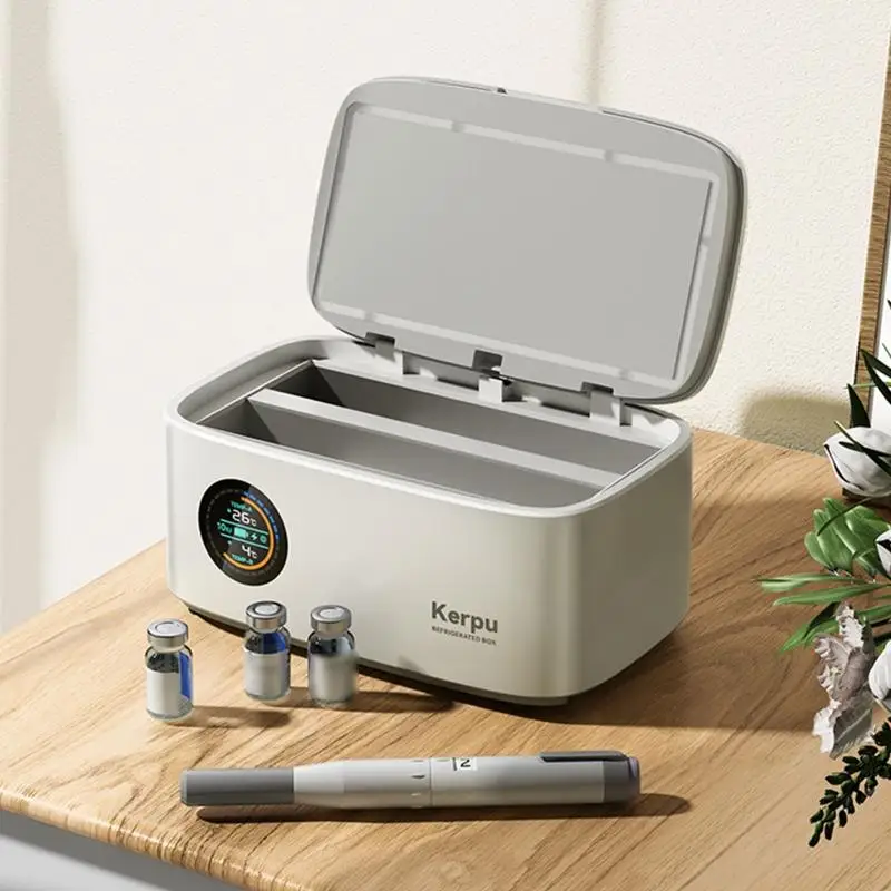 U0DE الأنسولين بارد مربع كهربائي صغير الطب الثلاجة ترموستات كهربائية ذكية