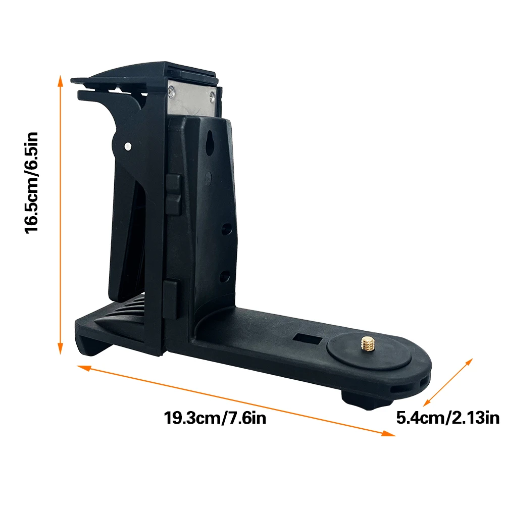 มัลติฟังก์ชั่นแม่เหล็กรูปตัว L ระดับเลเซอร์ยึดติดผนังอะแดปเตอร์สําหรับเครื่องมือเลเซอร์ที่มีการเชื่อมต่อ 1/4 และ 5/8