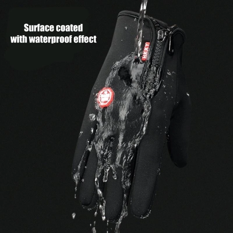 Unisex Waterproof Touchable Screen Gloves For Skiing Cycling With AntiSlip Grip All Weather Outdoor Y166