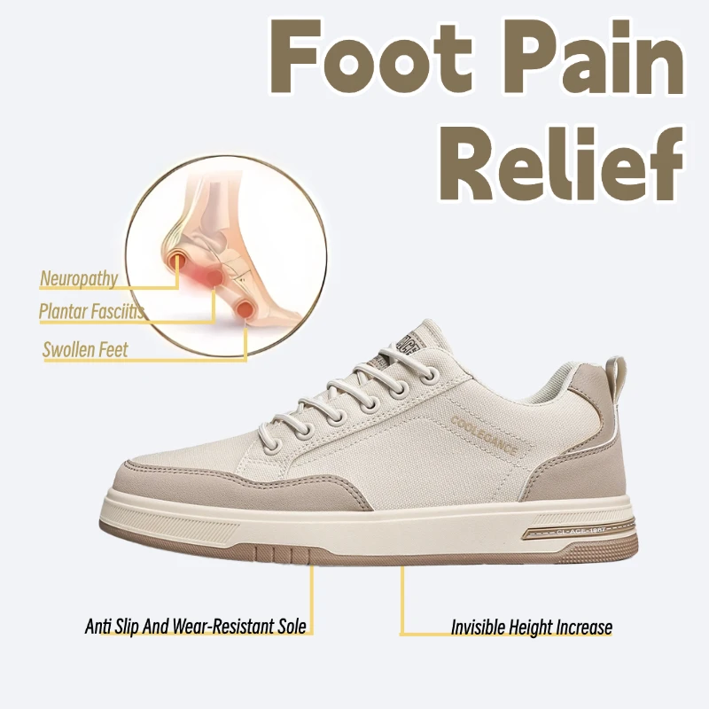 

LiveDay New 2025 Classic Men's Korean Edition Fashion Versatile Casual Sneakers Soft Bottom Outdoor Sports Running Shoes