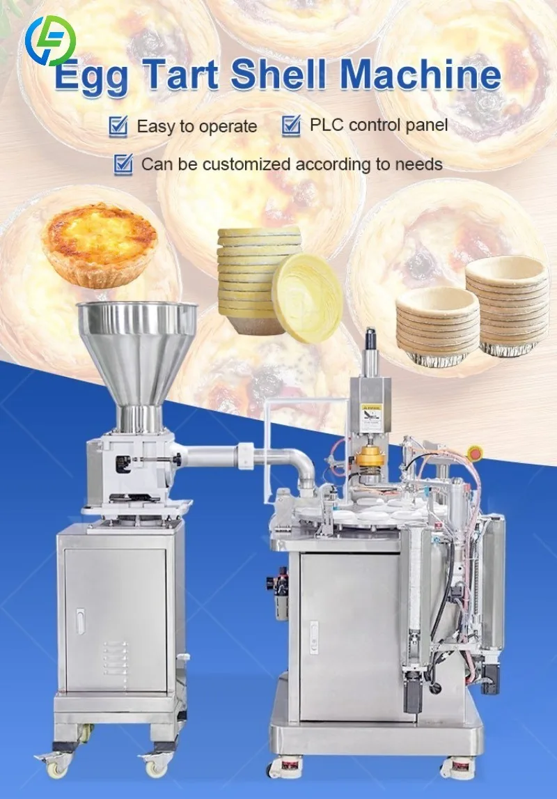 FL Customized Electric Pastry Egg Tart Shell Forming Machine Practical Egg Tart Making Machine Home Bakery Processing Device