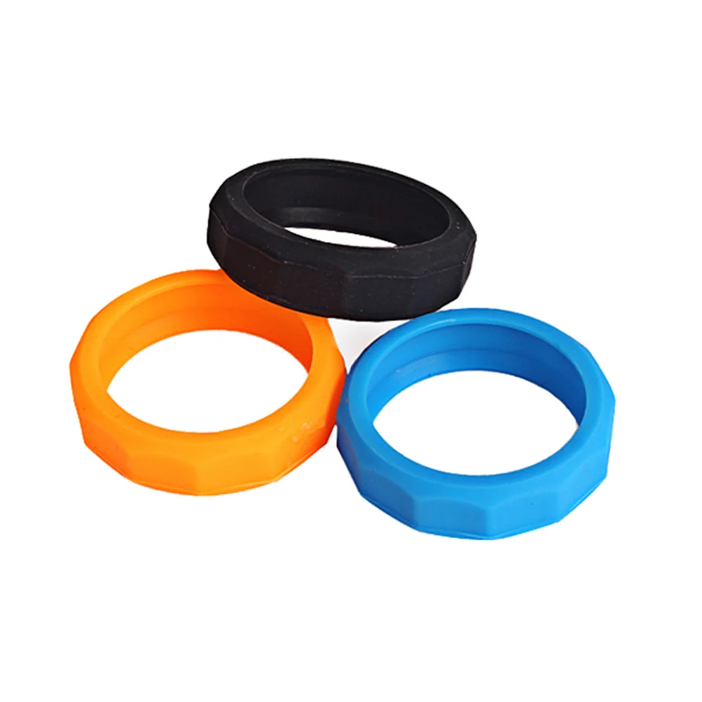 

3pcs Anti-Slip Ring For Microphone Skidproof Silicone Holder Shockproof Mount Handheld Mic Ktv Stage Performance Dj Equipment