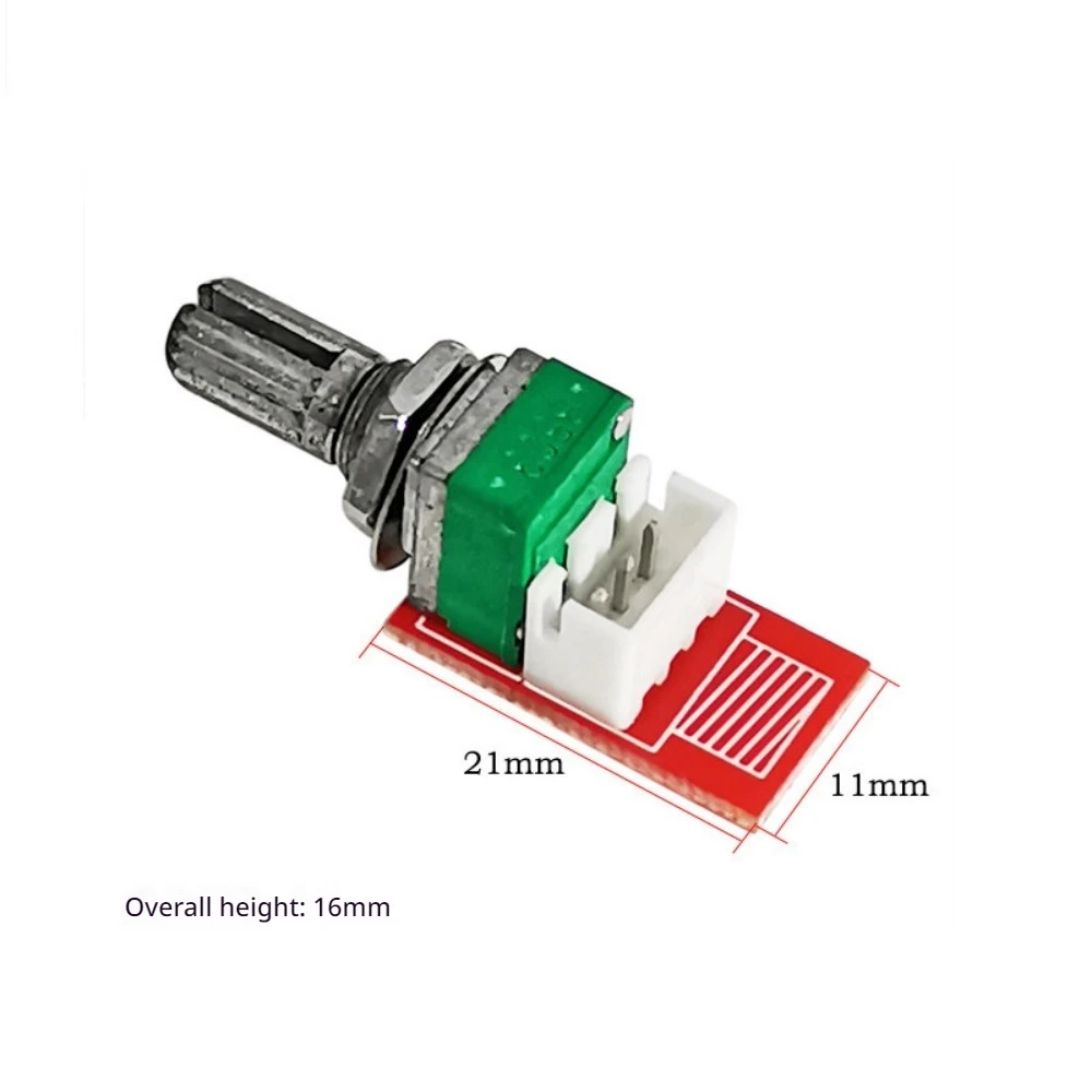 

09 Type B50K Single-gang Volume Control Potentiometer with XH2.54mm Pin Header & 300mm Audio Cable for DIY Amplifier Board