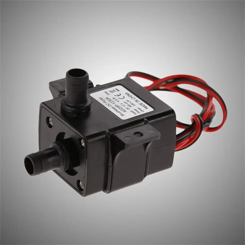 DC 12V 240L/H Submersible Water Electric Pump Mini Ultra Quiet Black Pump Mechanical Hardware Aquarium Pro Water Pump