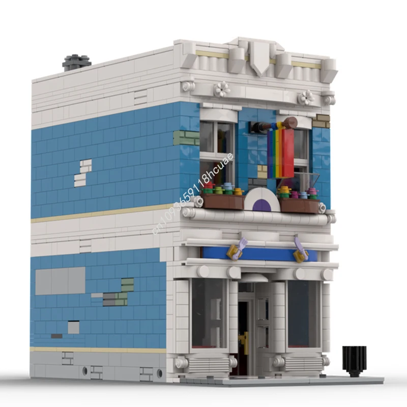 

2102 шт. MOC Ma Odele's выпечки модульные здания строительные блоки рождественский подарок игрушки для формирования и коллаборации дошкольного возраста