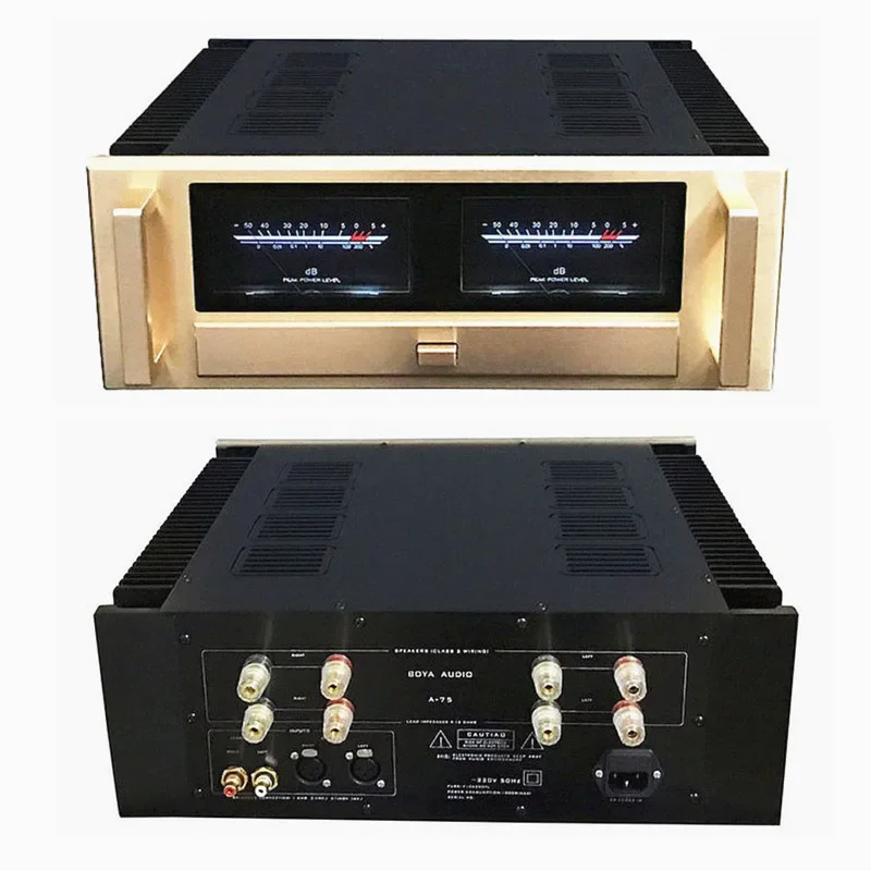 Refer to Accuphase A75 HIFI AMP Class A Power Amplifier 120W/8Ωx4 bridge 240W/8Ωx2