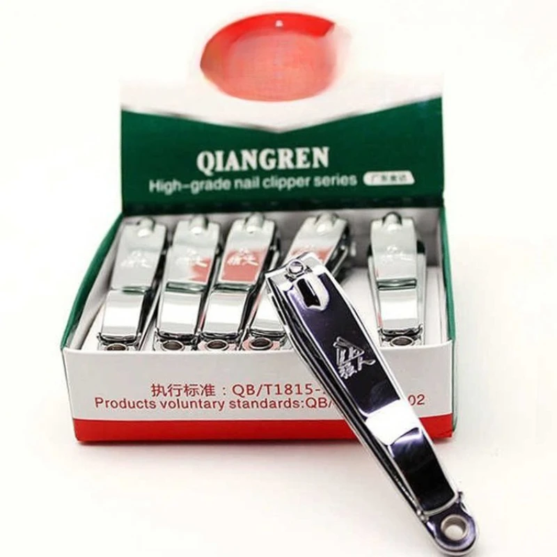 Nail Clippers Stainless Steel Nail Clippers 618 Type Large Flat Mouth Household Nail Cutter Nail Cutter