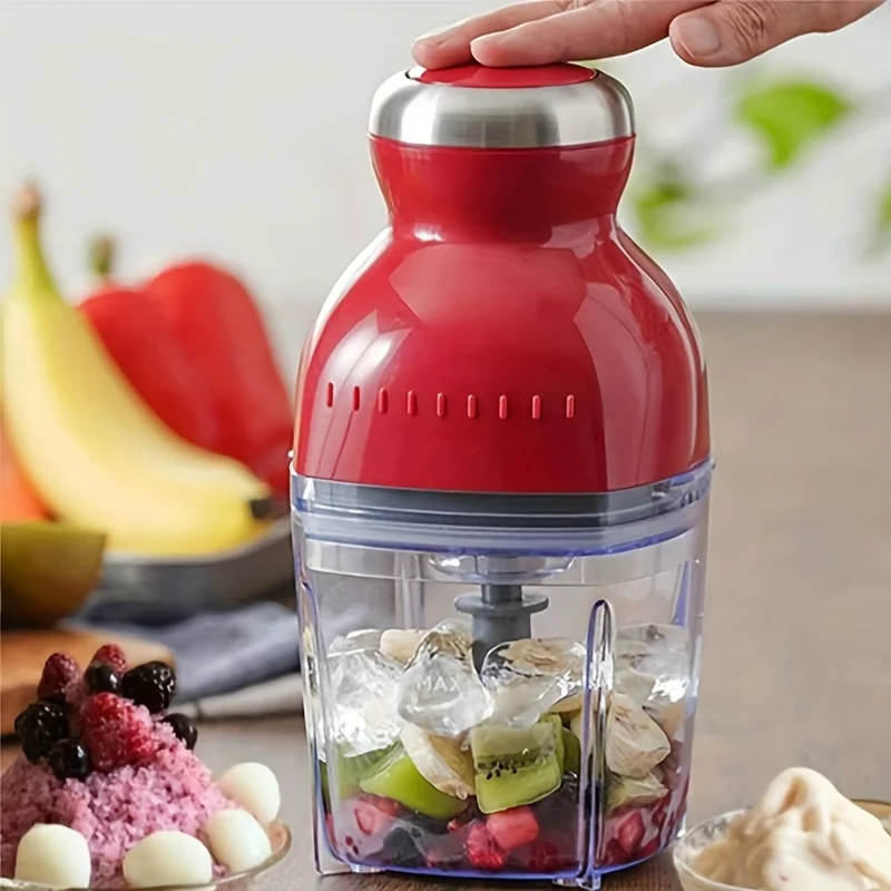 Versatile Meat Grinder with Juicing & Ice Crushing - Easy to Use and Clean for Everyday Kitchen Needs Food chopper Electric