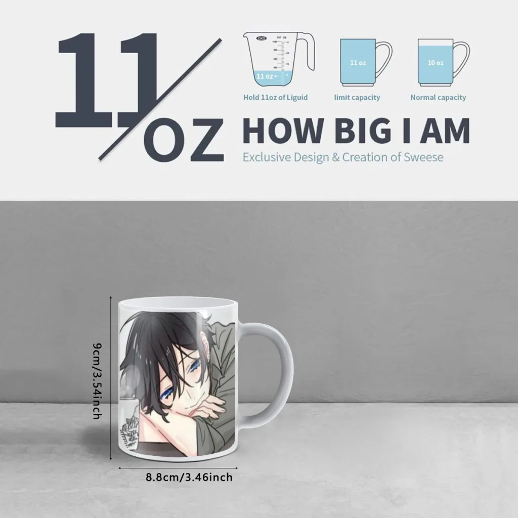 Horimiya Anime New Creative Color Changing Mug Ceramic Coffee Milk Tea Cup Gifts Free shipping