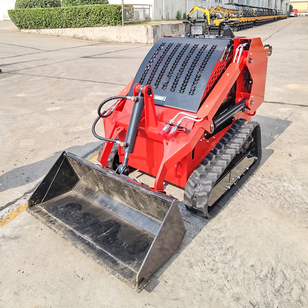 YG-T480 Chinese Manufacturer Cheap Mini Skid Steer Loader Multifunctional Mini Crawler Skid Steer Loader Factory Customization