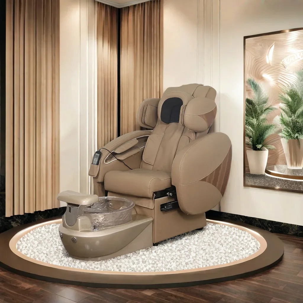 2024 Healthtec factory Luxury spa pedicure massage chair for sale best price