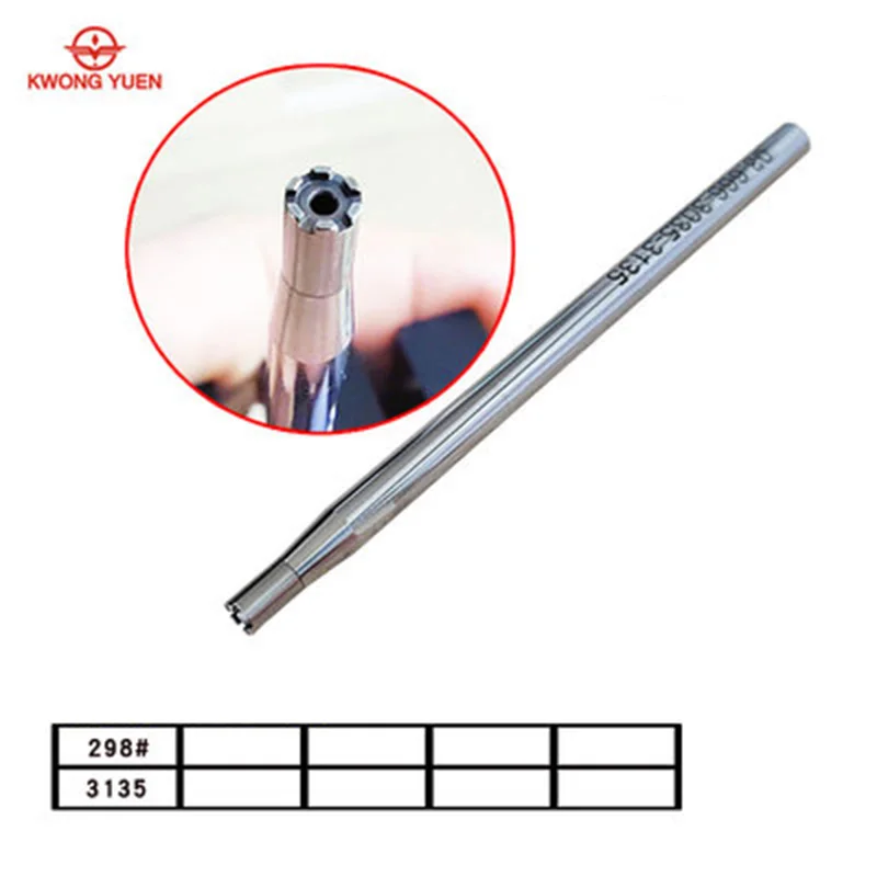 Kwong Yuen Vollstahl-Uhrenreparatur-Werkzeugsatz für Uhrmacher Hochwertige 130-teilige Werkzeuge, Stanzer, Uhrwerk-Reparaturwerkzeuge – Detail 7