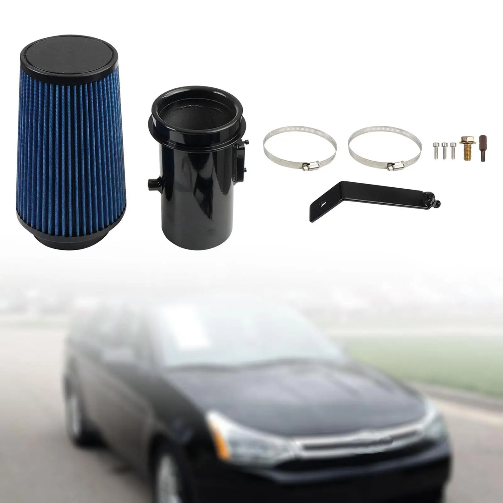 

Cold Air Intake Pipe Kit Filter System for Ford 6.4L Direct Replaces