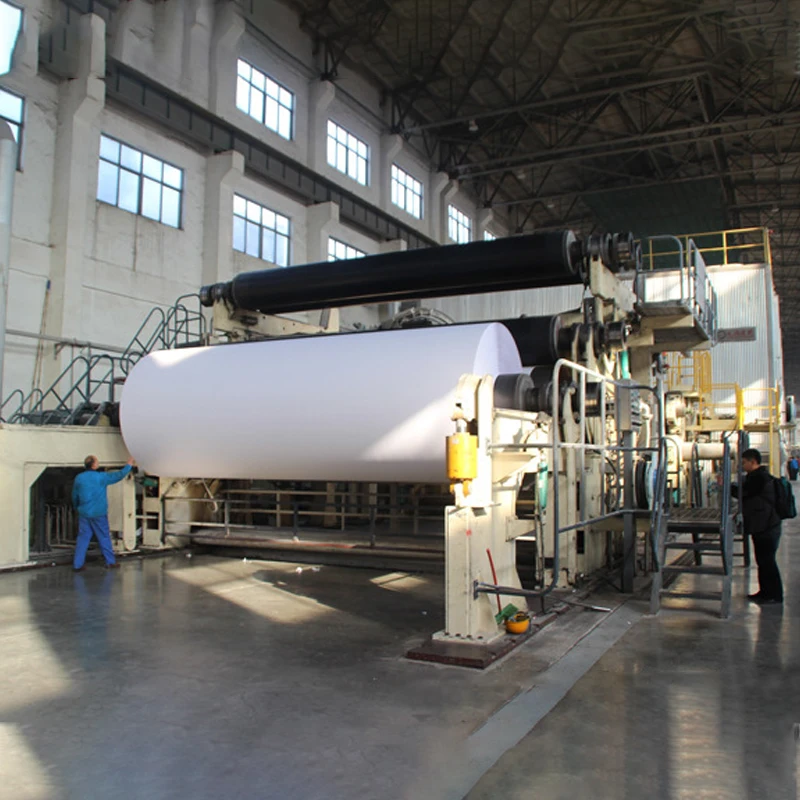Industrial Crescent Toilet Paper Making Machine Compatible with Multiple Raw Materials