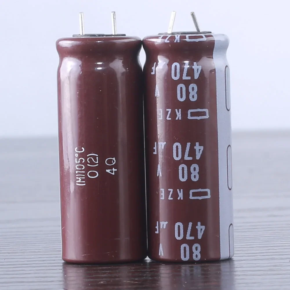 4pcs Nippon Chemi-Con NCC KY 470mfd 80V 470UF electrolytic Capacitor 12.5X35mm