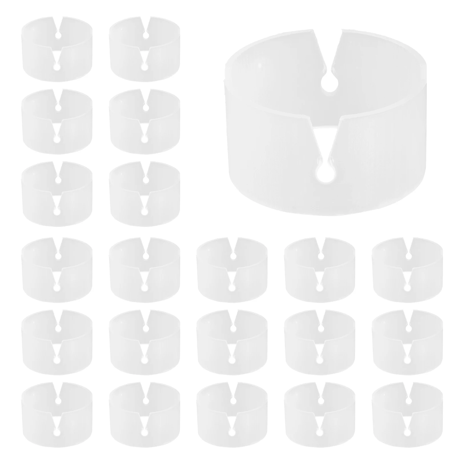 150 قطعة من موصلات قوس البالونات حلقات مشبك بلاستيكي لسهولة إعداد تزيين البالونات وإكسسوارات حفلات الزفاف والمناسبات #2