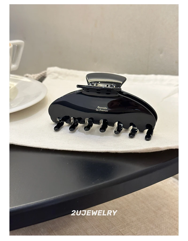 

Korea 2025 new ins hair accessories acetic acid shark clip