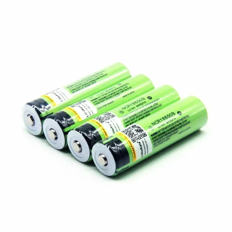 100% New Original Hot Iiitokala NCR18650B 3.7 V 3400 mAh 18650 Lithium Rechargeable Battery For Flashlightbatteries (NO PCB)