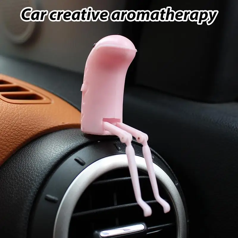 Car Fresheners Vent Clips Car Outlet Clip Air Conditioning Eel Shaped Aromatherapy Adhesive Automotive Vent Clip Diffuser For