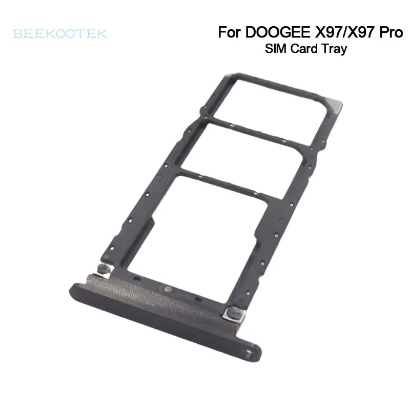 

New Original DOOGEE X97 X97 Pro SIM Card Tray SIM Holder Slot Card Tray Adapter Parts For doogee X97 Pro Smart Phone