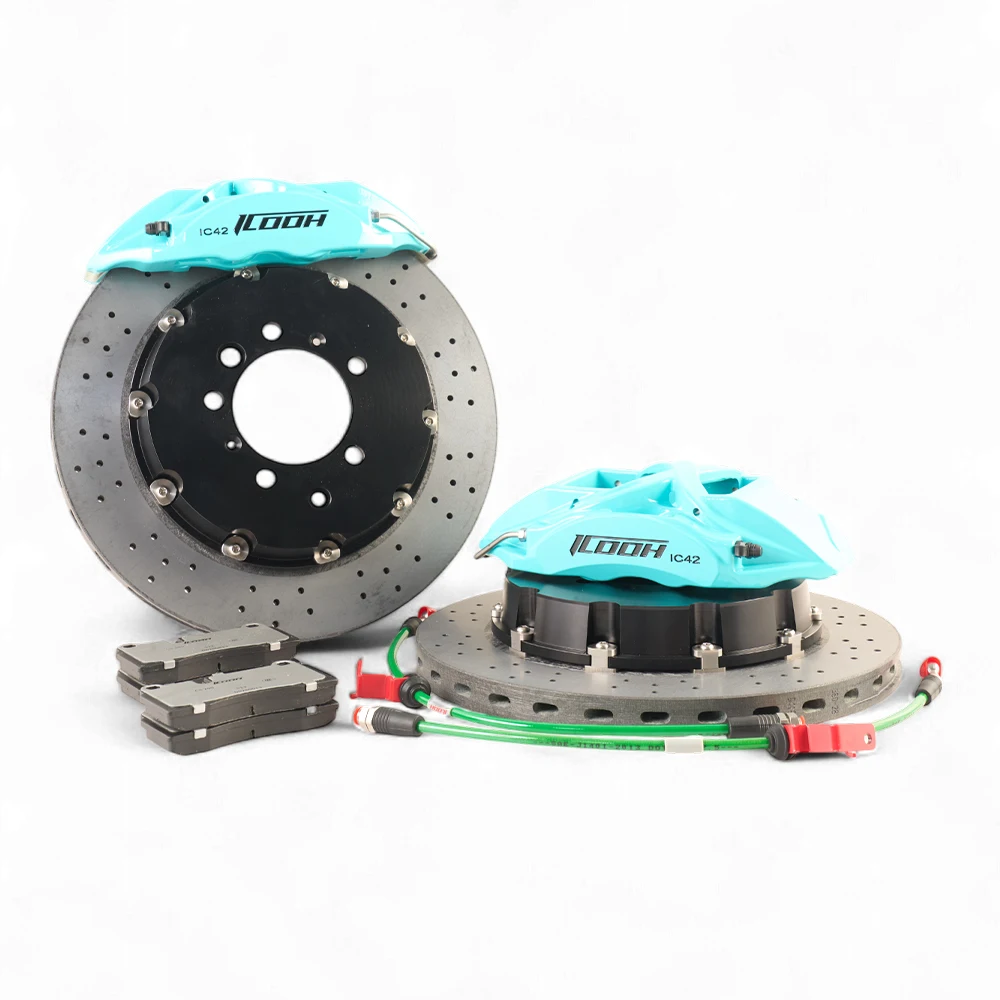 

High Performance 4 Pistons Modified Racing Brake Sets IC42 Rear 355/380mm Rotor Size Big Brake Kit For Nissan GTR R32 R33